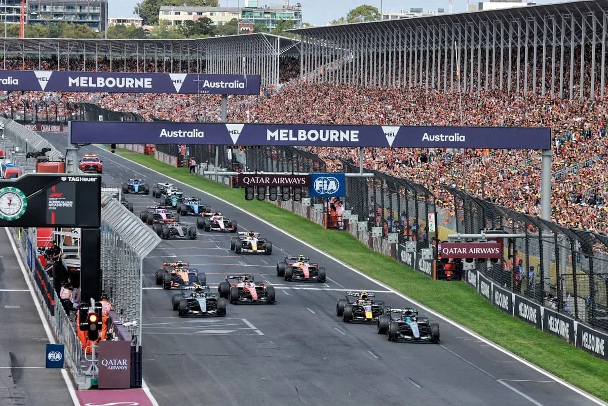 Carreras de Fórmula 1 en el Gran Premio de Australia