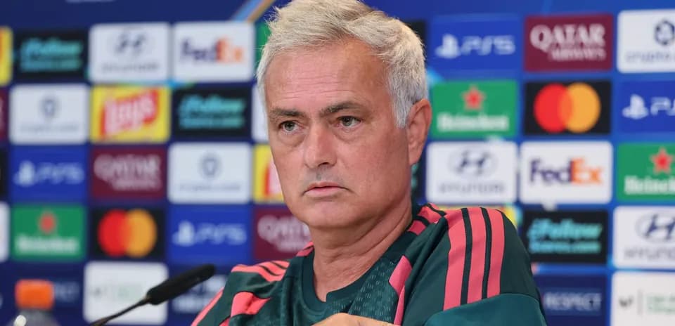 José Mourinho en conferencia de prensa de Champions League