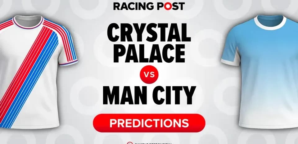 Camisetas de Crystal Palace y Manchester City para predicciones