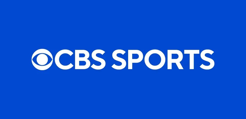 Logo de CBS Sports sobre fondo azul