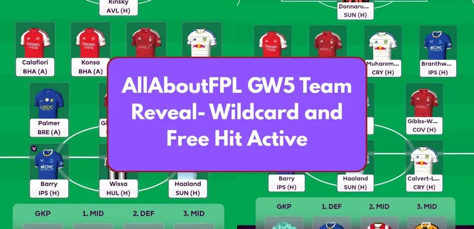 Plantilla de Fantasy Premier League con jugadores y estadísticas