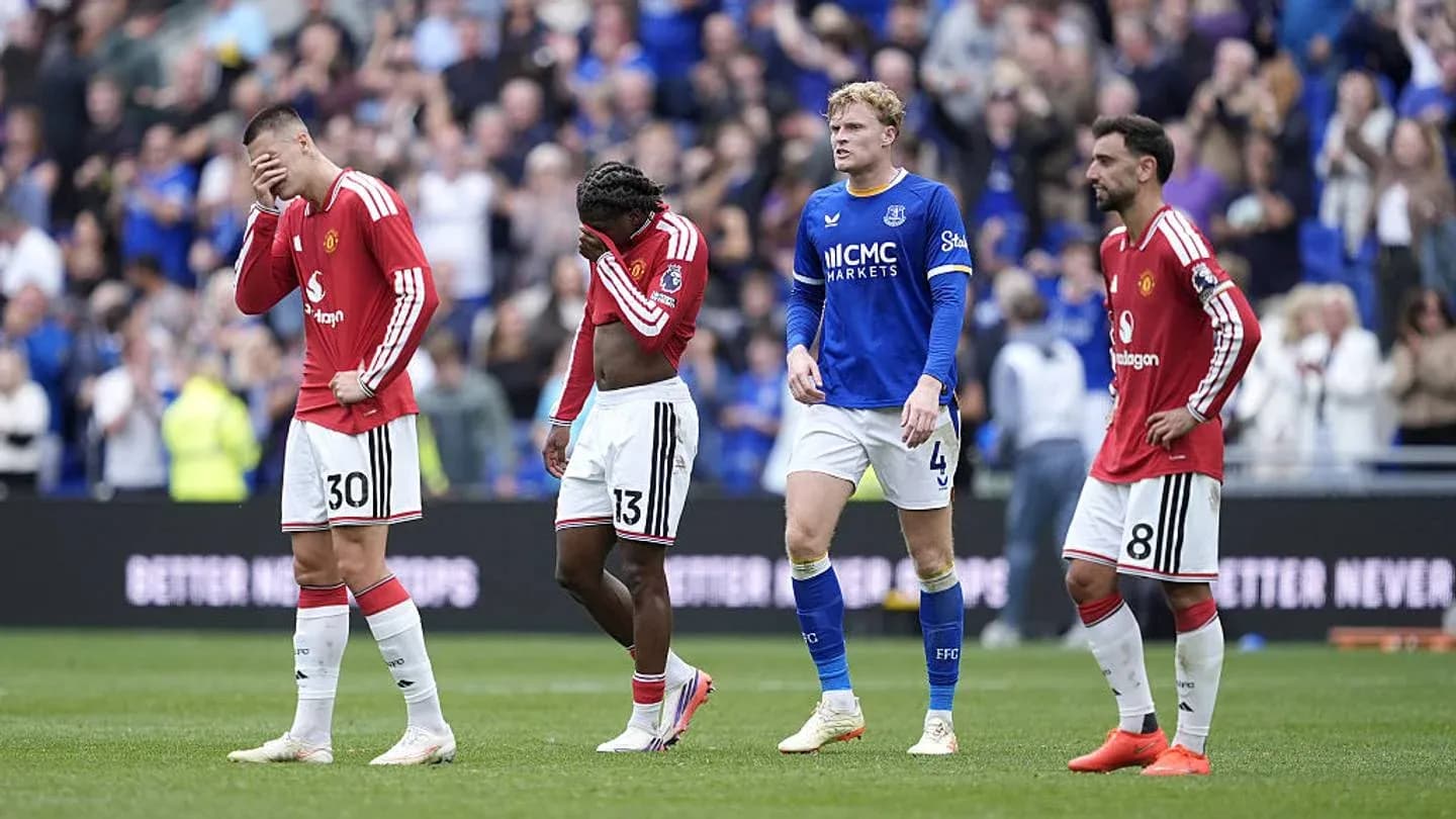Jugadores de Manchester United tras un partido Jugadores de Manchester United tras un partido
