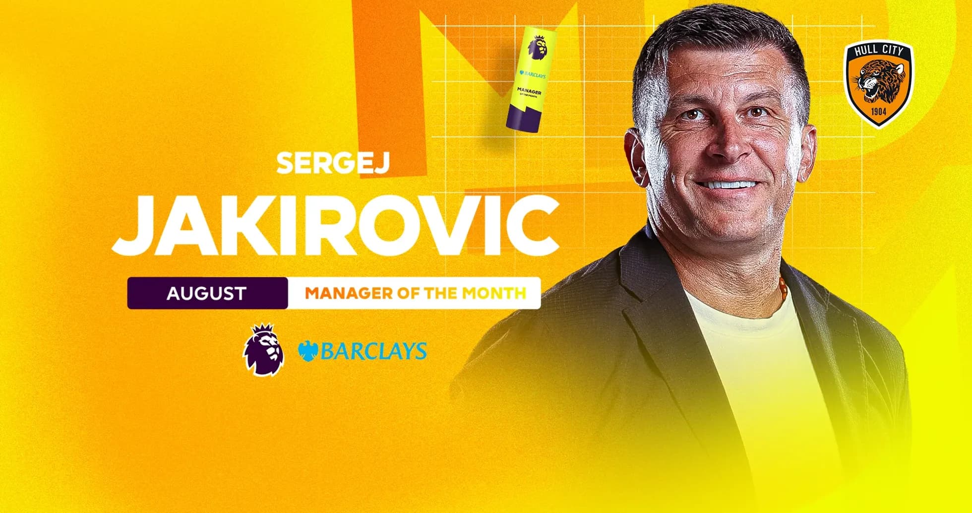Sergiej Jakirovic, Manager of the Month for August Sergiej Jakirovic, Manager of the Month for August
