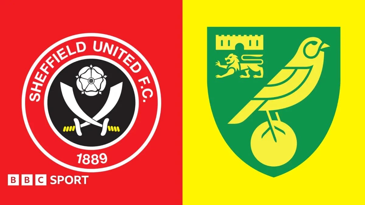 Logos de Sheffield United y Norwich City Logos de Sheffield United y Norwich City