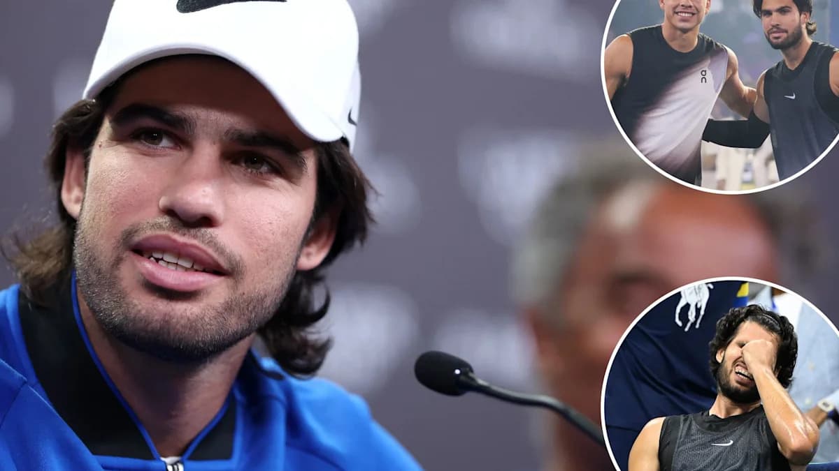 Carlos Alcaraz critica el final a las 3:30 a.m. en el US Open: ‘Demasiado’ Carlos Alcaraz critica el final a las 3:30 a.m. en el US Open: ‘Demasiado’